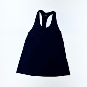 Community Aritzia black racerback cotton tank top XXS